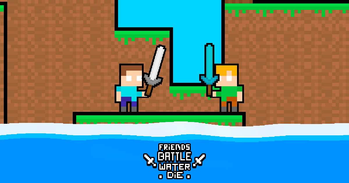 Friends Battle Water Die